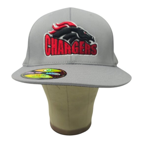 Chargers 3D Embroidered Flex Fit S/M Cap Trucker Baseball Hat Richardson PTS 20 - Picture 10 of 14